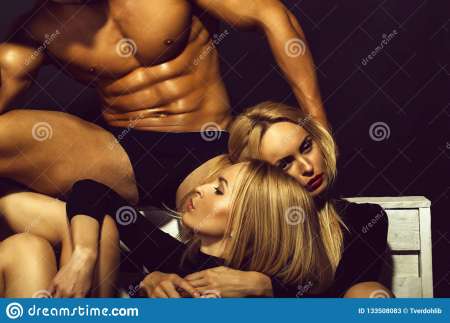 trio avec mon homme