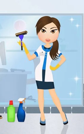 Recherche une aide ménagère en tenue sexy