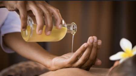 Massage fin heureuse