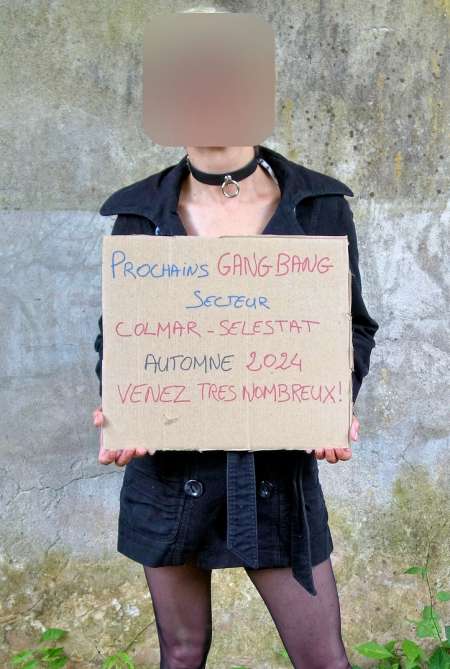 Salope offerte en Gangbang secteur Colmar-Sélestat