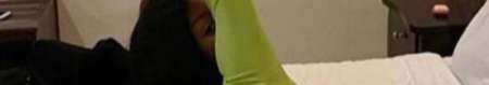 Jeune femme africaine sympa