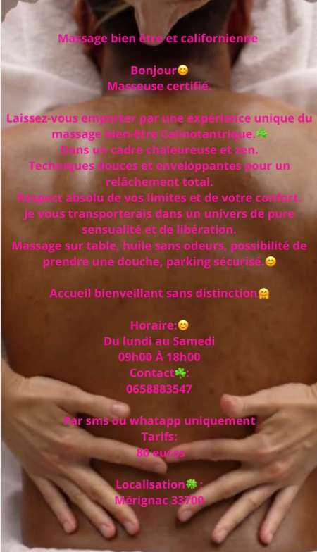 Massage tantrique et relaxant