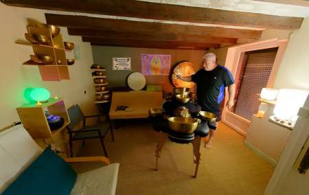 Hypnose avec lampe hypnagogique