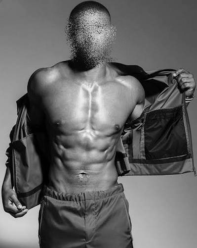 Homme noir endurant