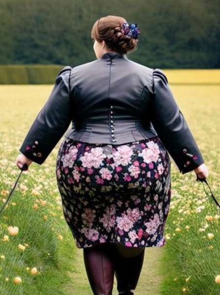 H ch femme obese gourmande, coquine