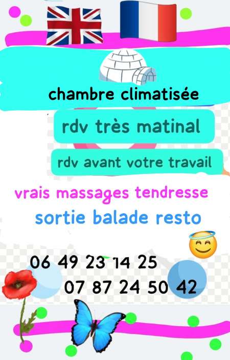 ENDROIT CLIMATISÉ POUR MATINAL MASSAGE